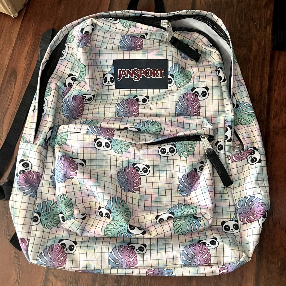 Multicolor panda jansport